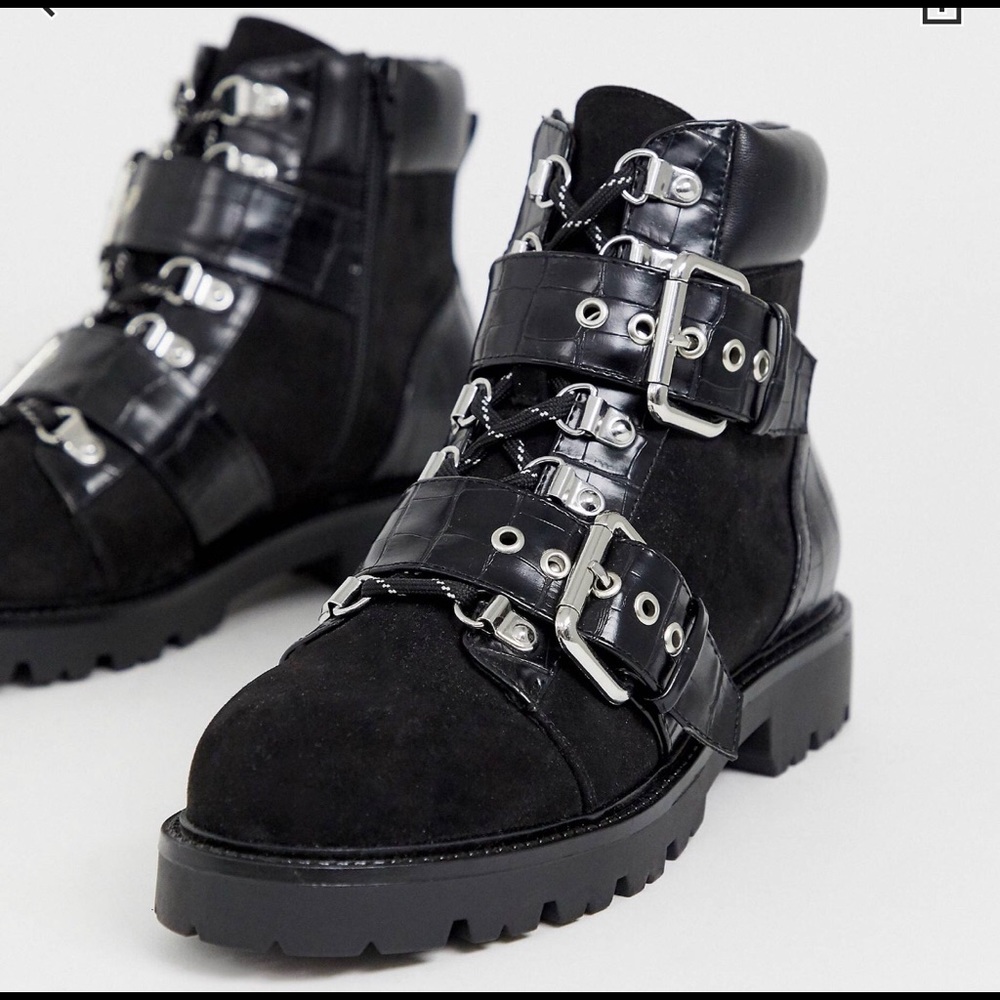 BRAND NEW NEVER WORN ASOS Combat Boots